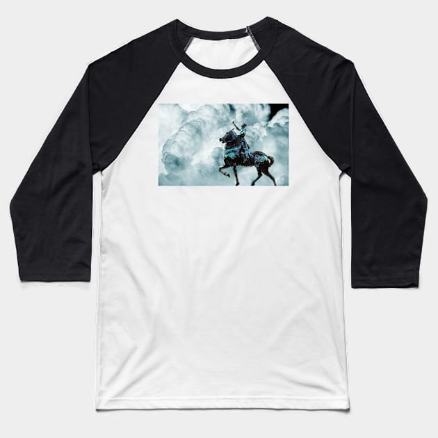 Into the battle Baseball T-Shirt by LaurieMinor